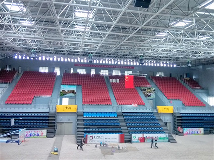 湘西电厂体育馆网架加工